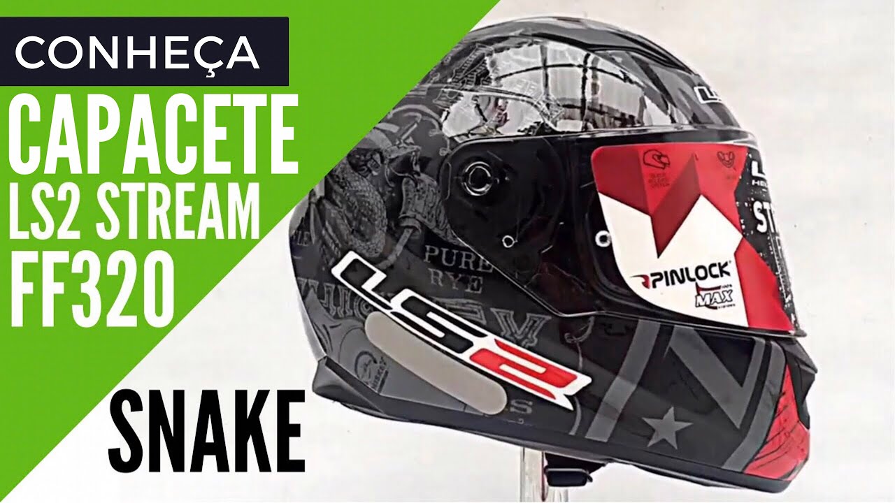 Conheça o Capacete LS2 FF320 Stream Snake | Grid Motors