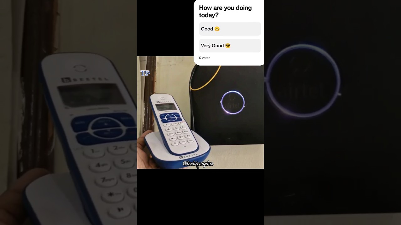 Connecting a Landline to an Airtel Xstream Fiber @ no Extra Cost | Beetel X73 Cordless Landline