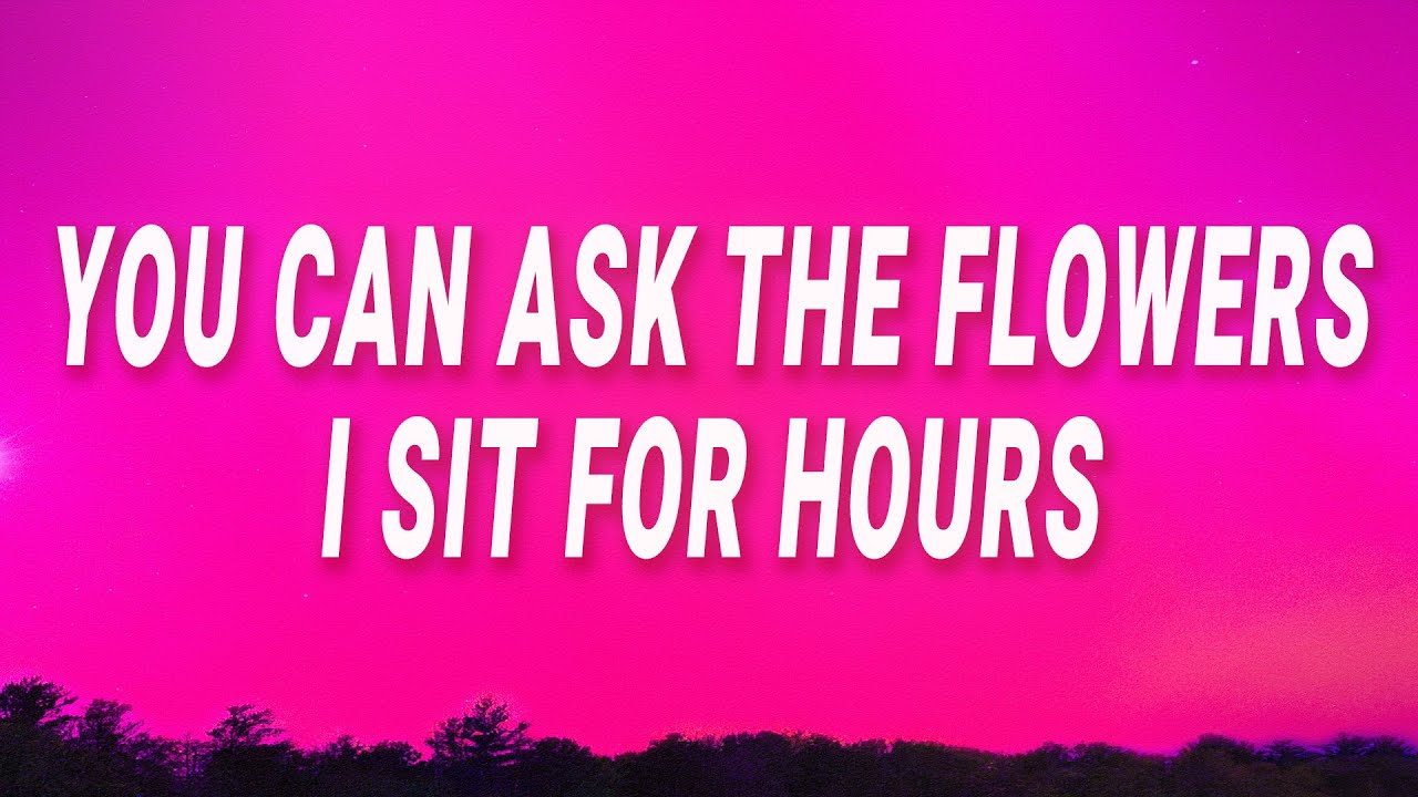 Connie Francis - You can ask the flowers I sit for hours (Pretty Little Baby) (Lyrics)