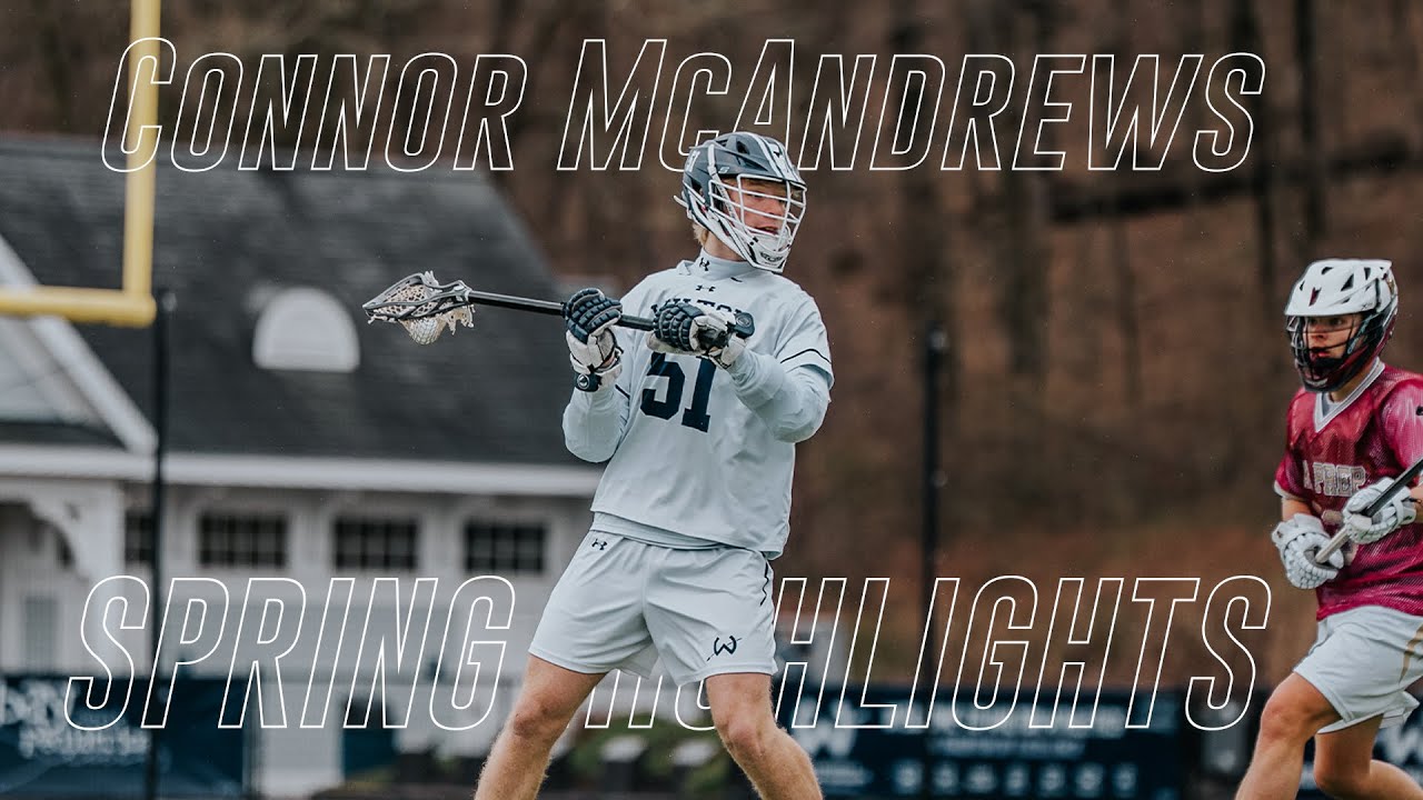 Connor McAndrews 2025 Junior Year Highlights (Vermont '26)