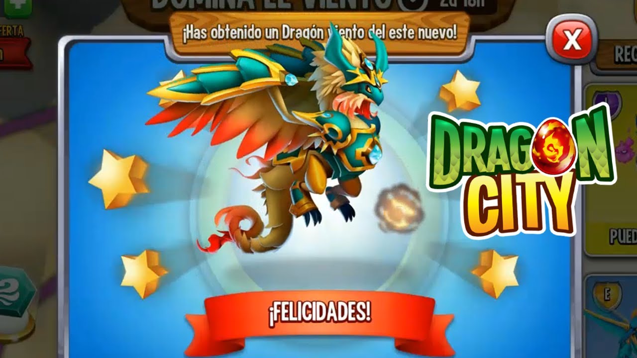 CONSIGUIENDO AL DRAGON VIENTO DEL ESTE - Dragon City