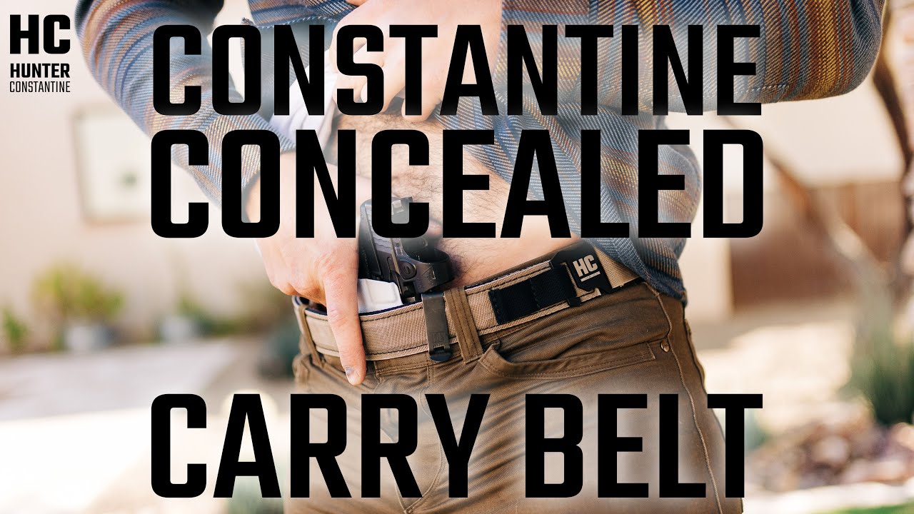 Constantine Concealed Carry Belt (CCC Belt) | The Most Comfortable EDC Belt
