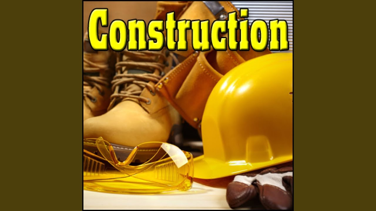 Construction, Ambience - Construction Site: Large Bulldozer and Scraper: Working, Construction...