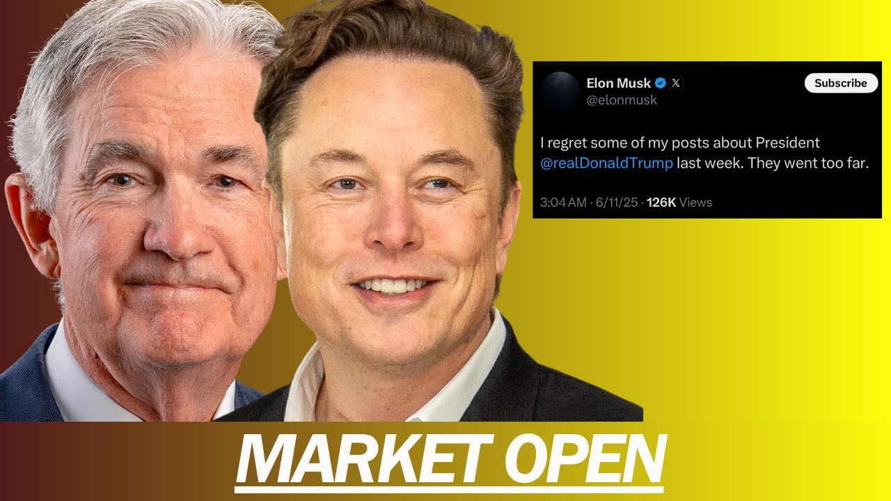 CONSUMER PRICE INDEX READING LIVE, ELON APOLOGIES TO PRESIDENT TRUMP | MARKET OPEN