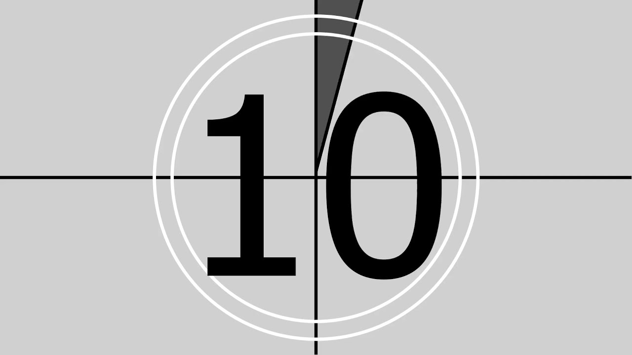 contagem regressiva 10 segundos