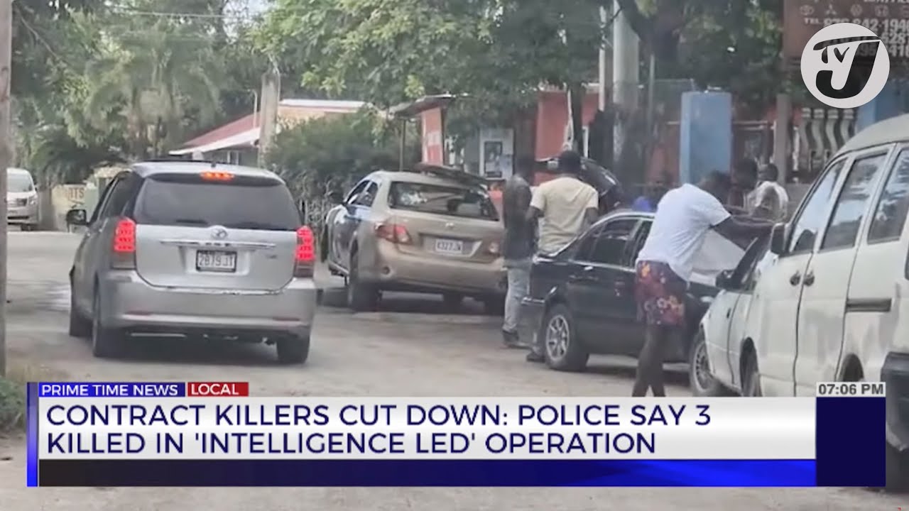 Contract Killers Cut Down: Police Say 3 Killed in 'Intelligence Led' Operation | TVJ News