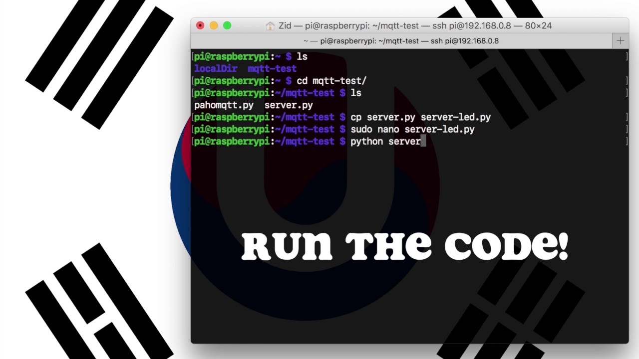 Control LED using MQTT on Raspberry Pi