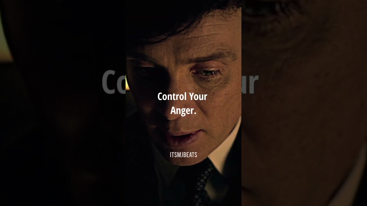 Control Your Anger|Peaky blinders🔥|Thomas Shelby|Status|Quotes|#youtubeshorts