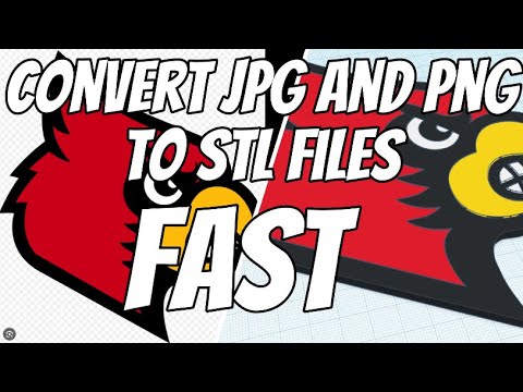 Convert your JPGs and PNGs to STL files for 3D Printing FAST AND EASY