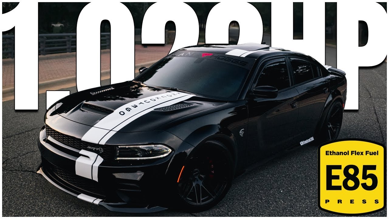 Converting my Hellcat Charger to run on E-85 adds over 1,000HP w/ New 