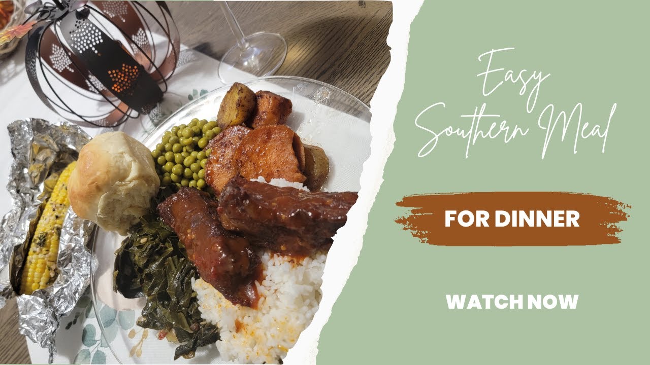 Cook With Me 🍽! | A Delicious Sunday Dinner From Scratch | Southern Home Cooking Made Easy