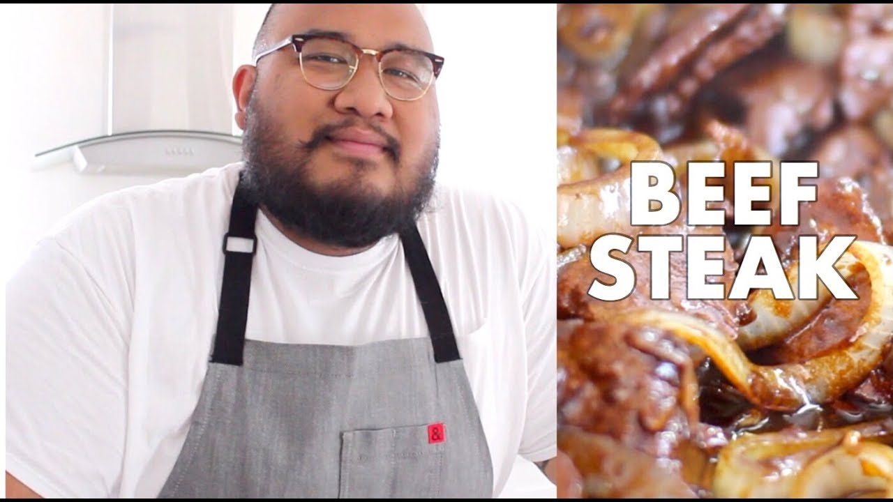 COOKING BISTEK TAGALOG | FILIPINO BEEF STEAK | RALPH XAVIER