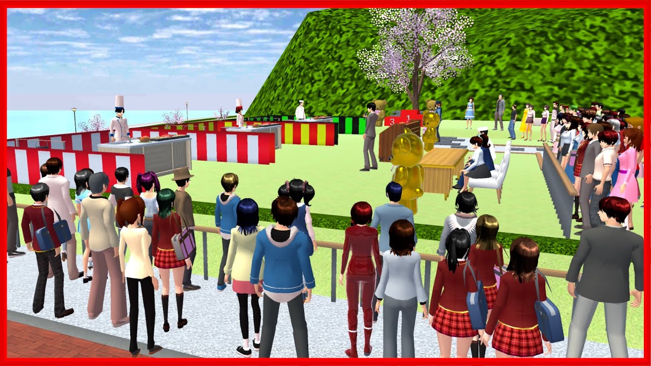 Cooking Competition || SAKURA School Simulator