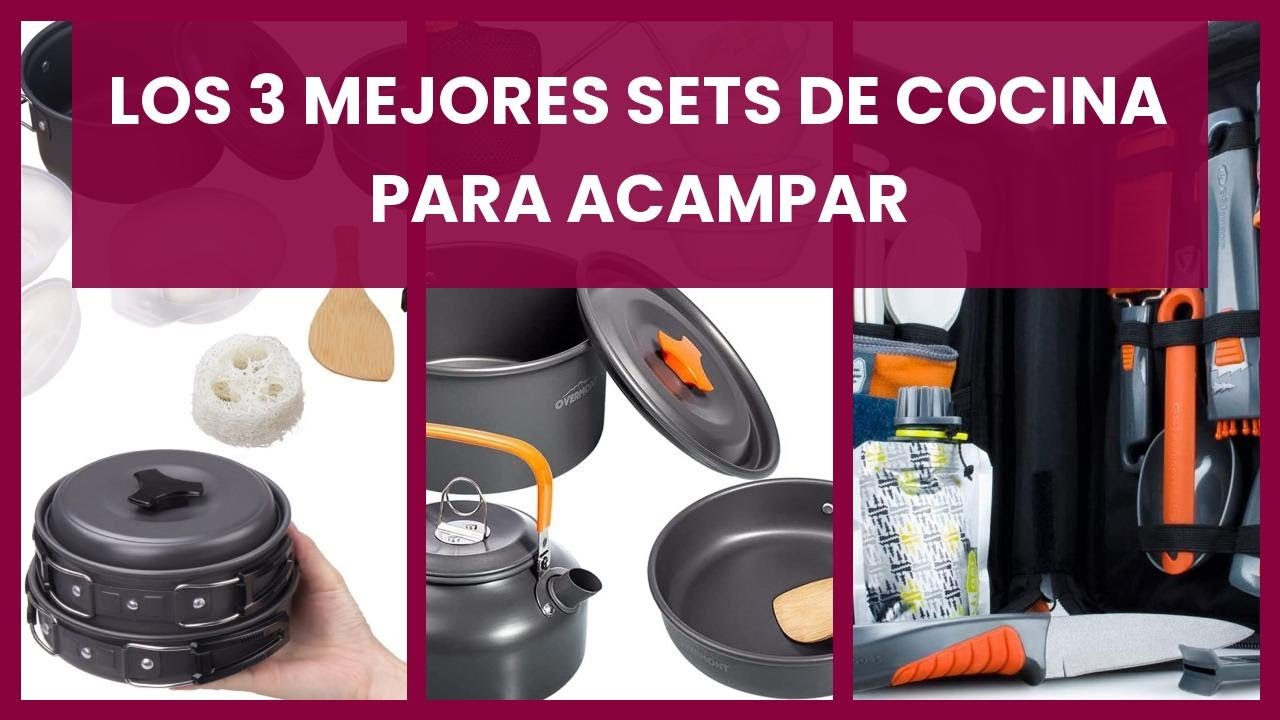 Cooking set camping: Los 3 mejores sets de cocina para acampar