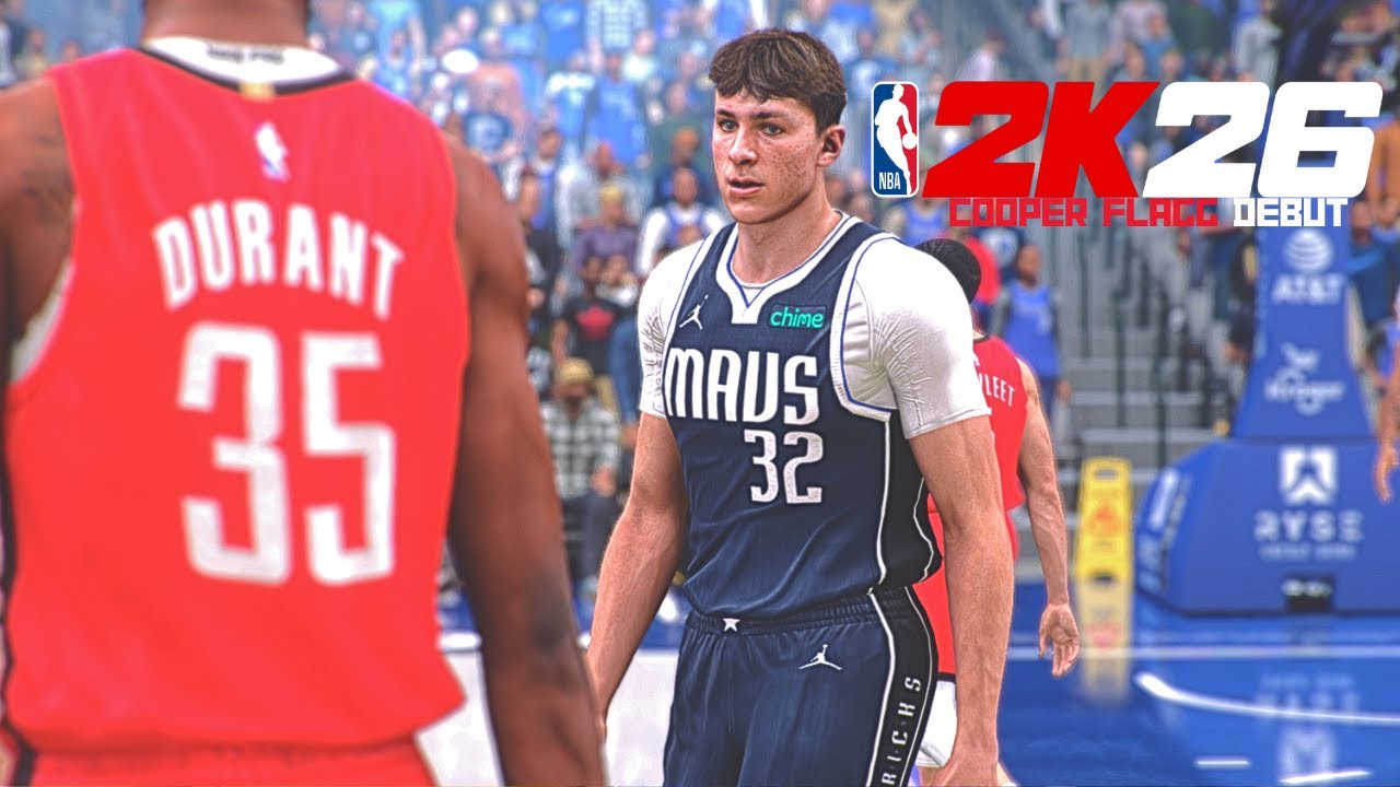 COOPER FLAGG DEBUT! | ROCKETS vs MAVERICKS | NBA 2K26 Wish List (IN DESCRIPTION)