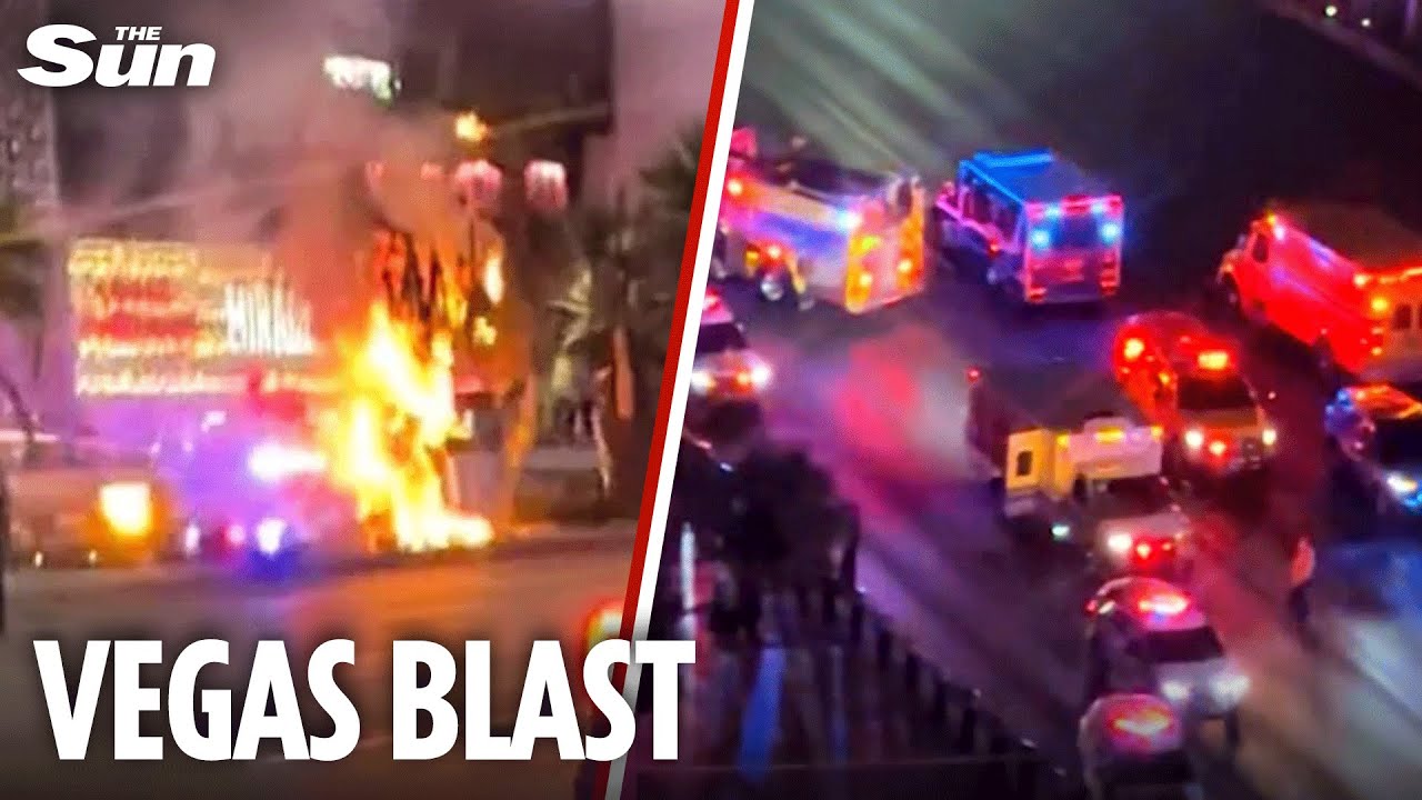 Cops race to scene of 'blasts' on Las Vegas Strip
