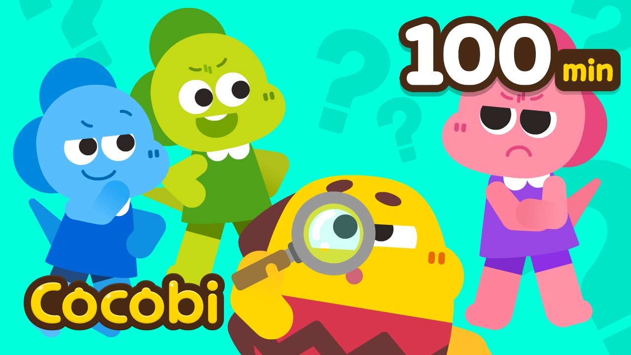 Copycat Song😲🌈Can You Find Real Coco? + More Color Songs for Kids | Cocobi