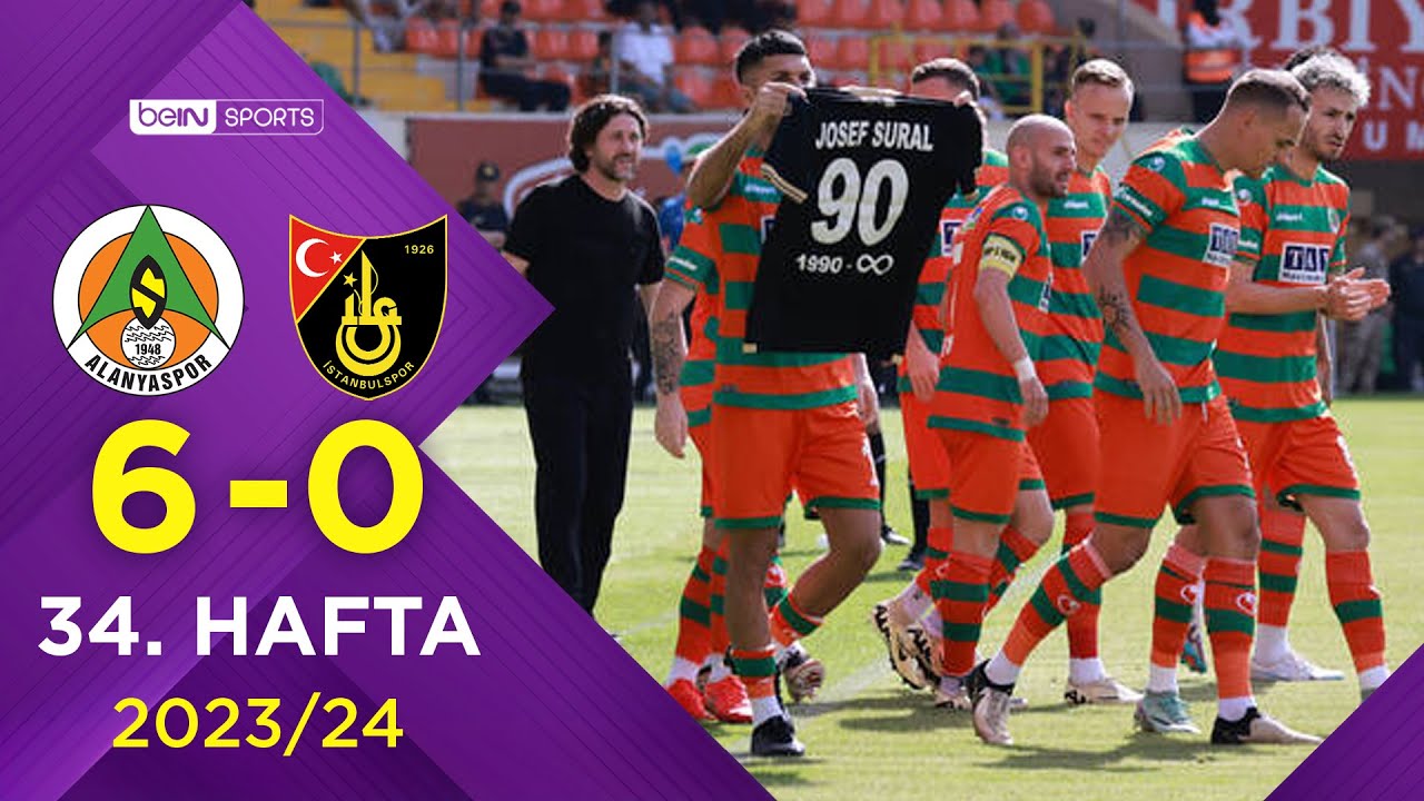 Corendon Alanyaspor (6-0) İstanbulspor | 34. Hafta - Trendyol Süper Lig 2023/2024