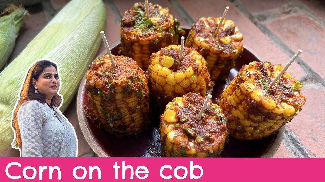 Corn on the Cob Recipe | Flavour Packed Corn/Bhutta Masala in 15 minutes!