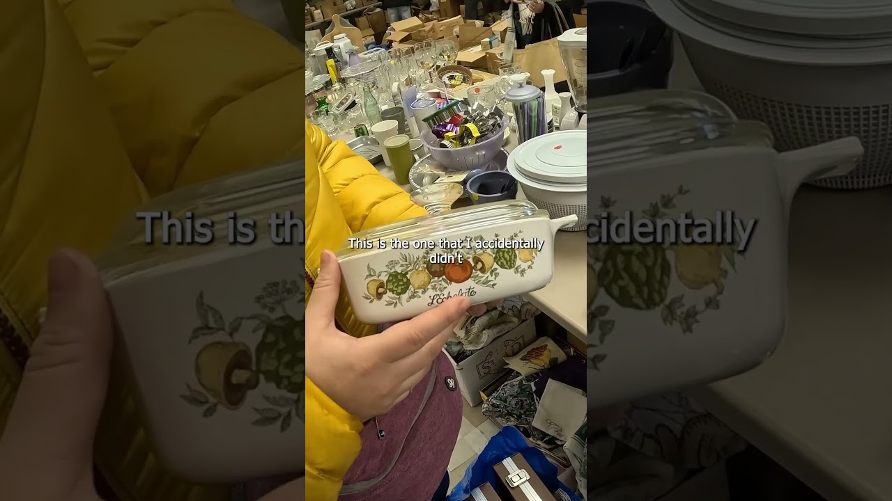 Corning ware regrets #yardsale #vintage #reseller #garagesale