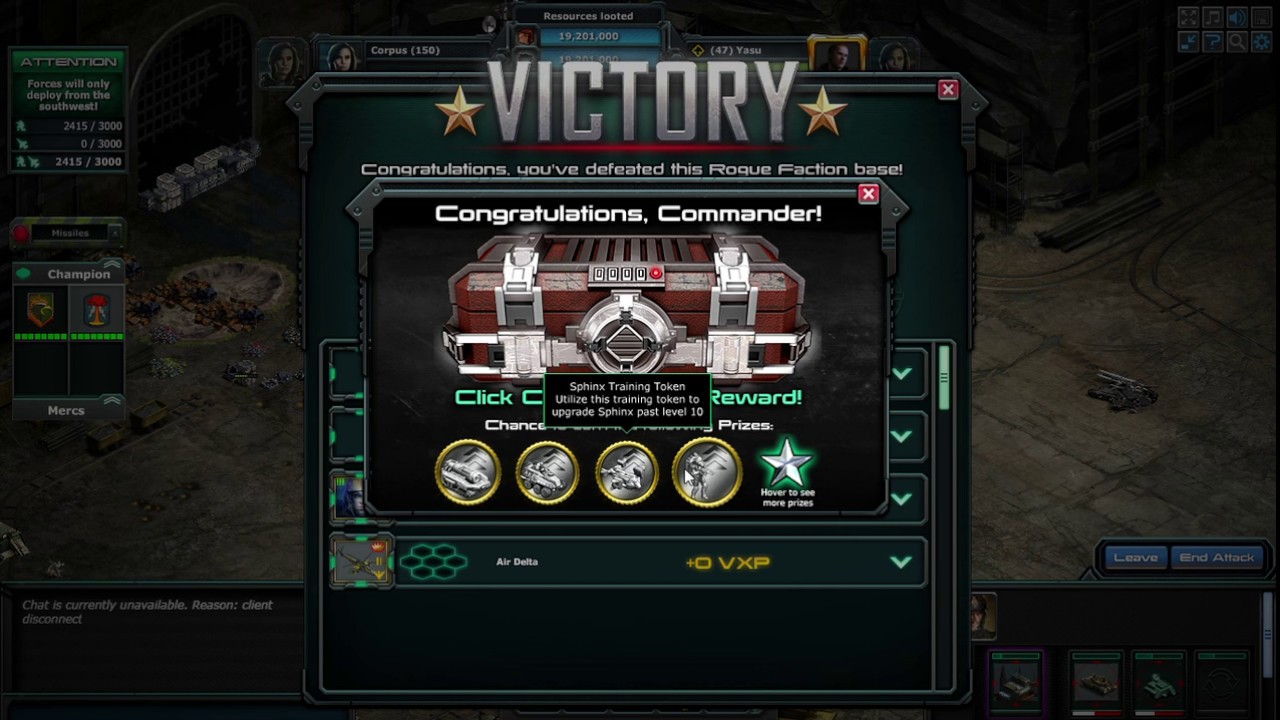 Corpus 150 Bonus Token Base no Damage no Repair need