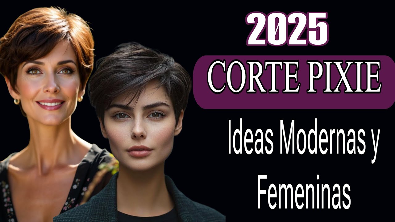 Corte de CABELLO PIXIE 2025! IDEAS MODERNAS Y FEMENINAS PARA LUCIR UNA IMAGEN FRESCA Y JOVEN EN 2025