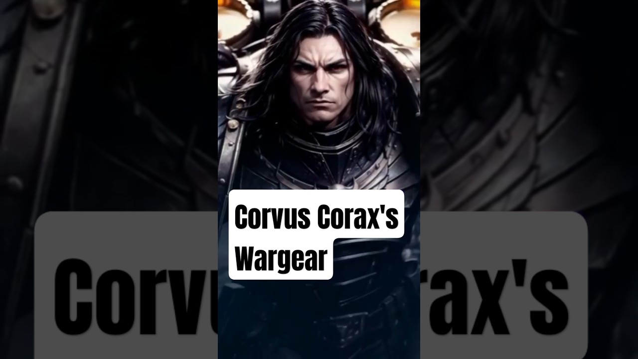 Corvus Corax's Wargear #warhammer40k