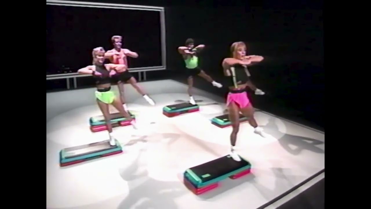 Cory Everson's Step Training Video Featuring the Step and Step II | VHS | 1991
