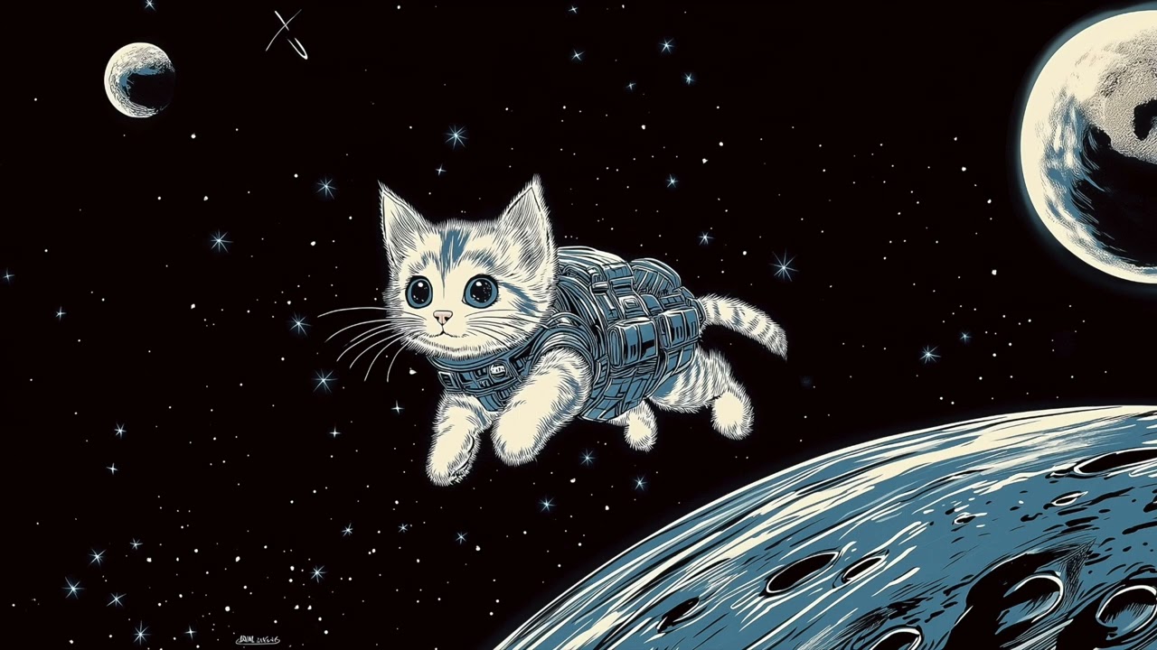 Cosmic Kitty (Floating In The Void)