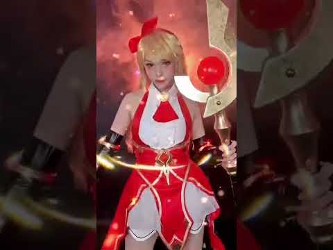 Cosplay Fire Mage Cùng Hot Tiktoker Trâm Đô | Ys 6 Mobile VNG