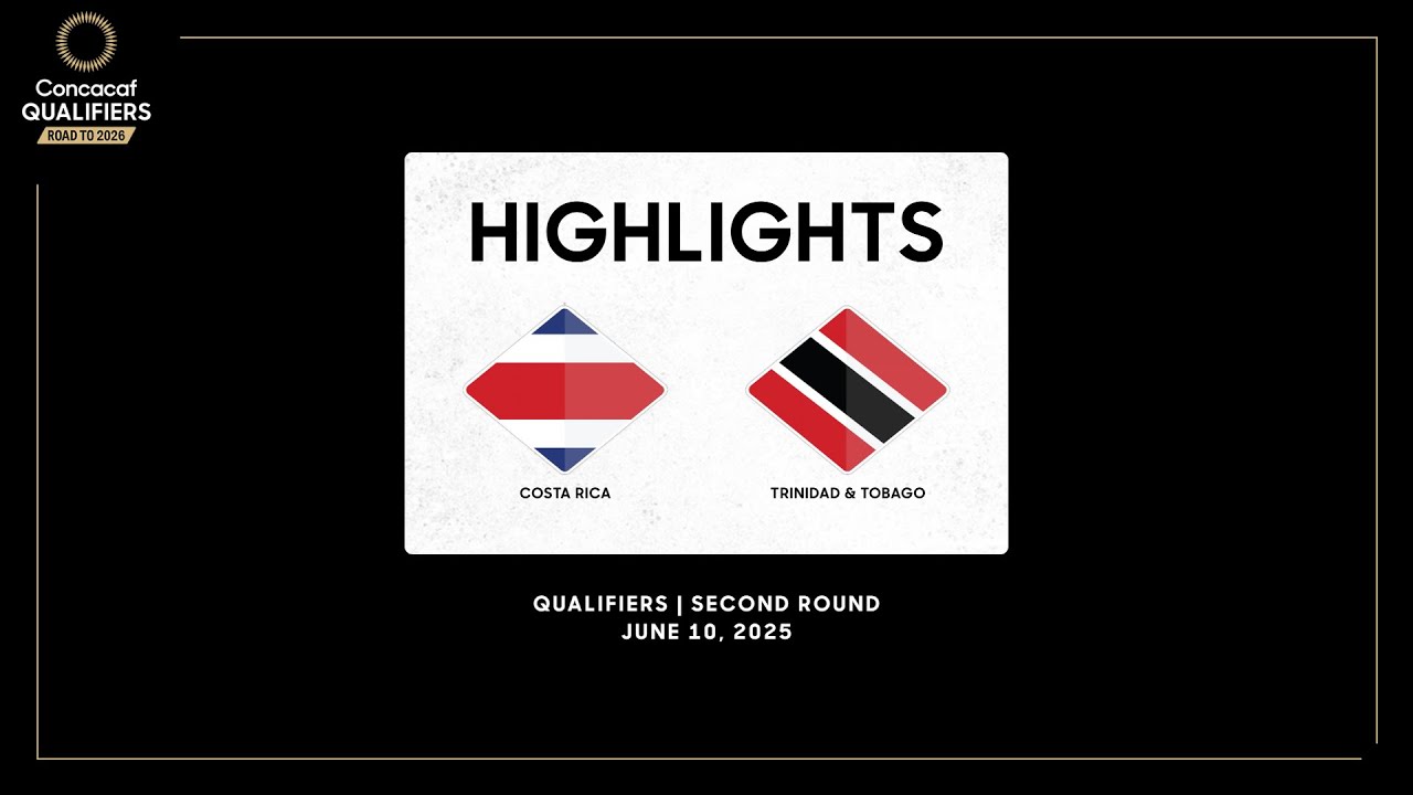 Costa Rica vs Trinidad & Tobago | Concacaf Qualifiers - Road to 2026 | Highlights