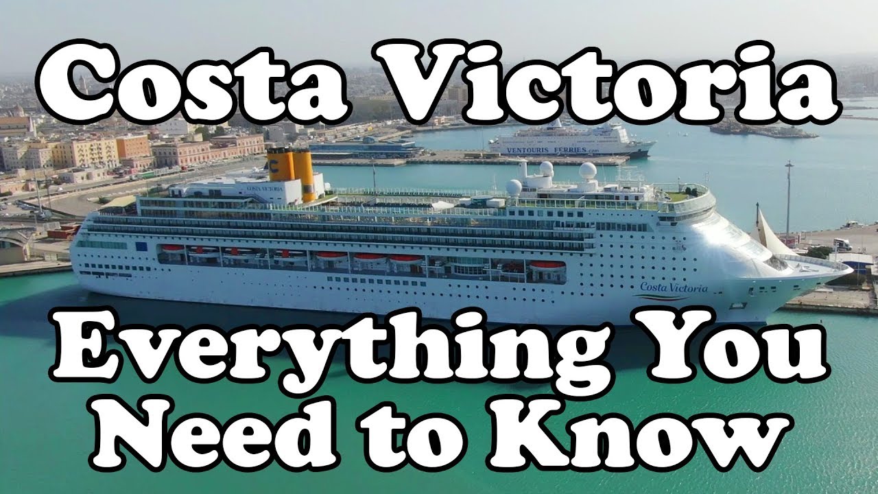 Costa Victoria Cruise Ship, Video Tour, All Decks and All Cabins