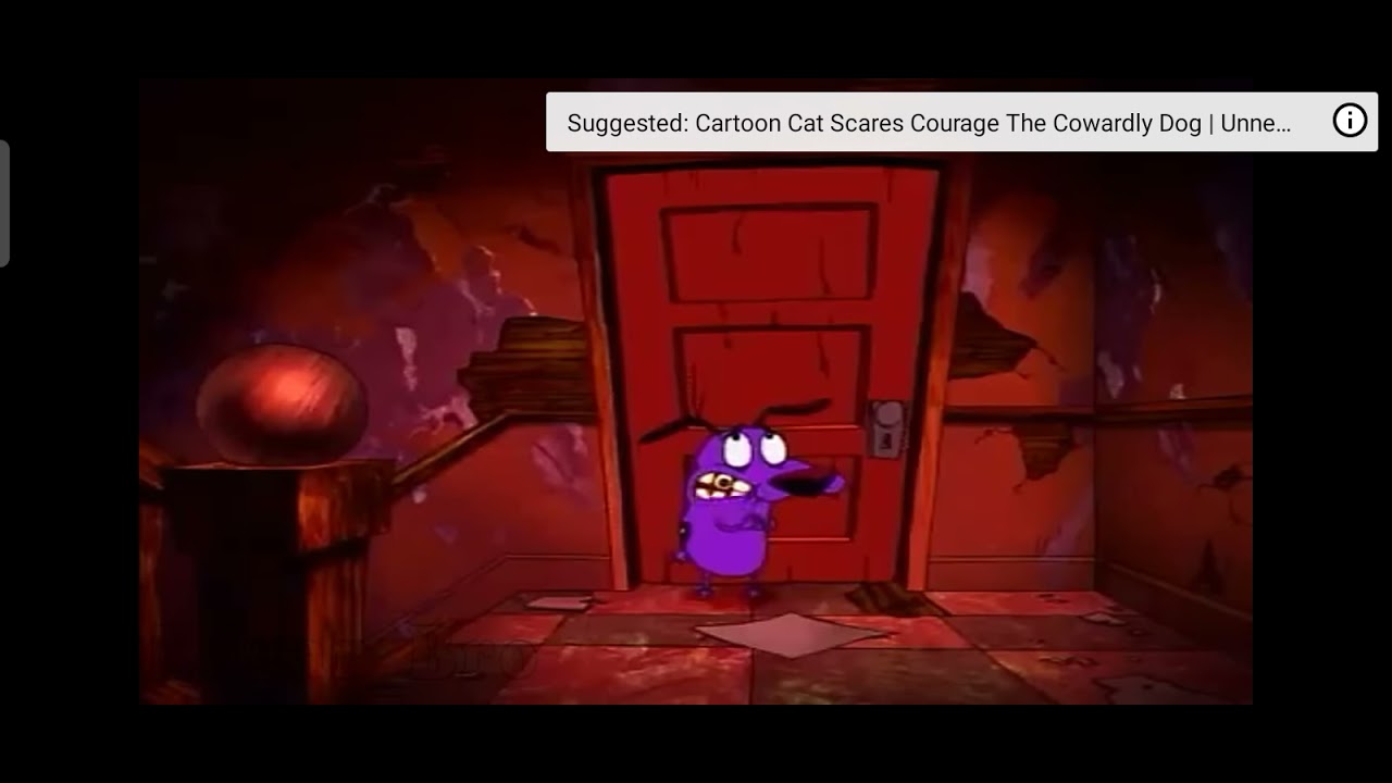 Costume Man (mr.mascot) Scares Courage The Cowardly Dog