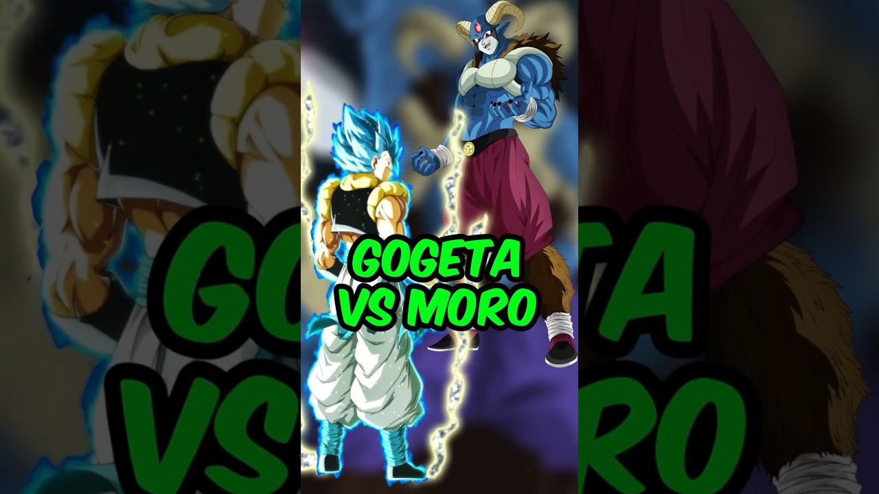 Could Gogeta have defeated Moro..! #goku #vegeta #dbs #dbz #anime