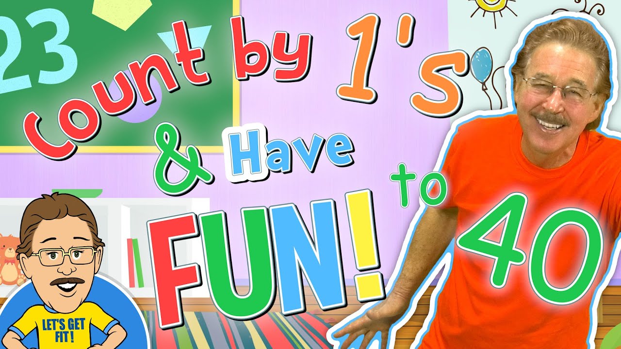 Count by 1's and Have FUN! | 1-40 | Jack Hartmann