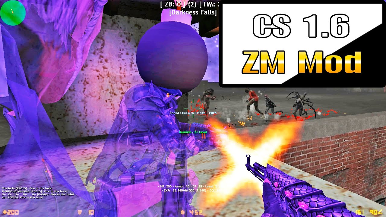 Counter-Strike 1.6: Dark Professional | Zombie Escape [MajorXMAS+CSO+Events!]