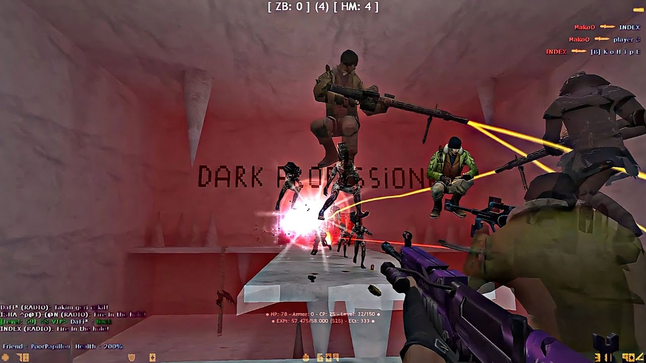 Counter-Strike: Dark Professional | Zombie Escape Summer| [CSO+Events!]- Map ze_ice_escape_dp