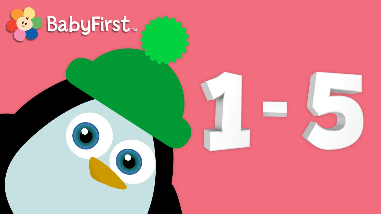 Counting and the Number 5 | Baby U | BabyFirst TV