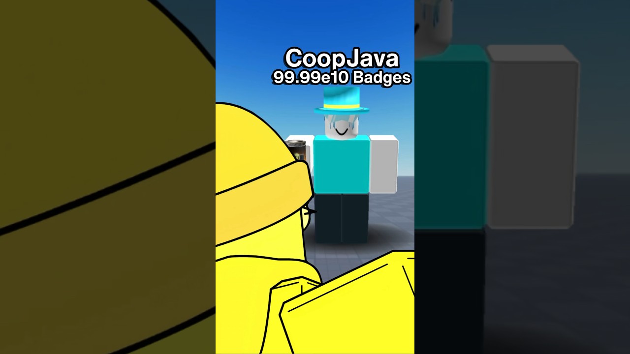 COUNTING ROBLOX BADGES IS 210 IQ