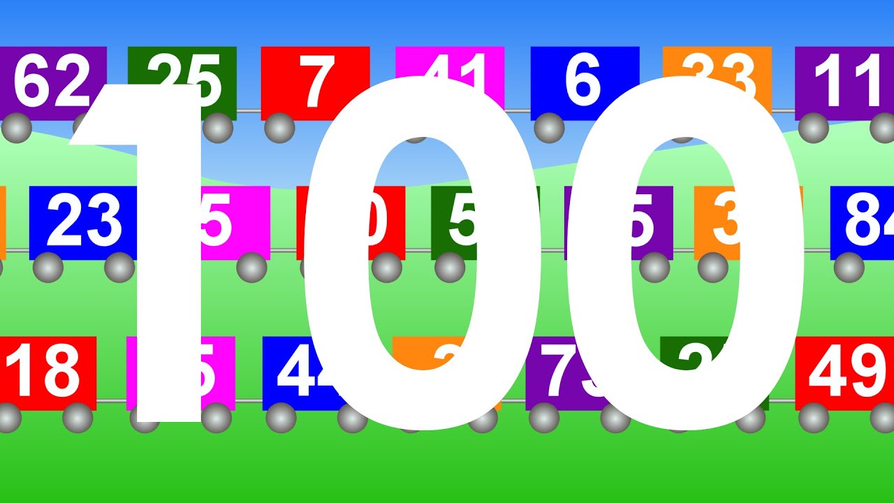 Counting to 100 song | Learn to count to 100 | NurseryTracks