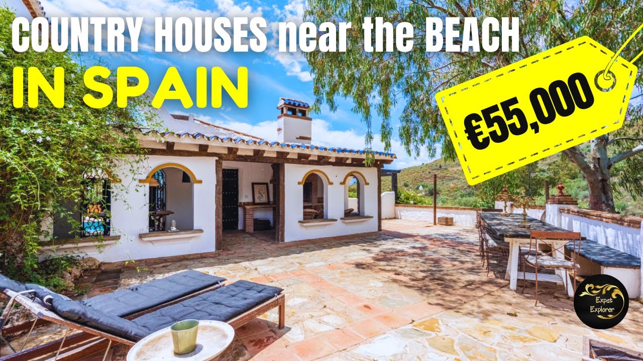 Country HOUSES with LAND in Southern SPAIN Under €80K | Sea Views & Near the Beach!