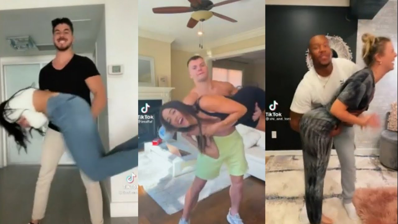 Couple Stiff Challenge On Gf & See Reaction Tiktok Compilation