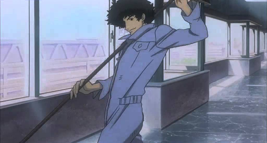 Cowboy Bebop fight scene