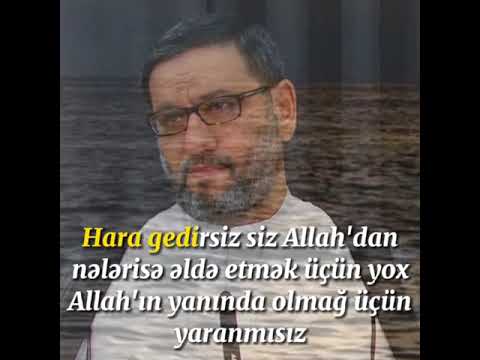 Cox gozel insan. Qelbi gozel nur uzlu Haci mekanin cennet olsun. Helede inanmaq mumkun deyil 🥀😔