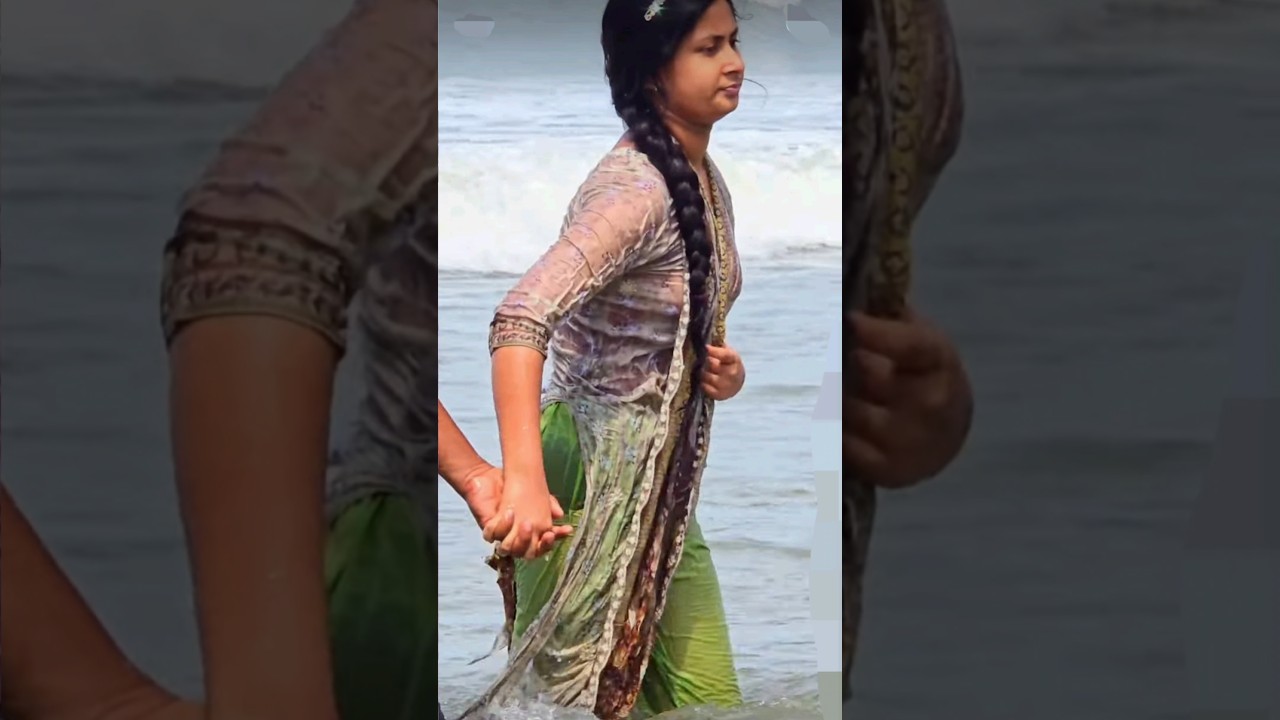 Cox's Bazar swimming video. #shortsfeed #beach #shorts