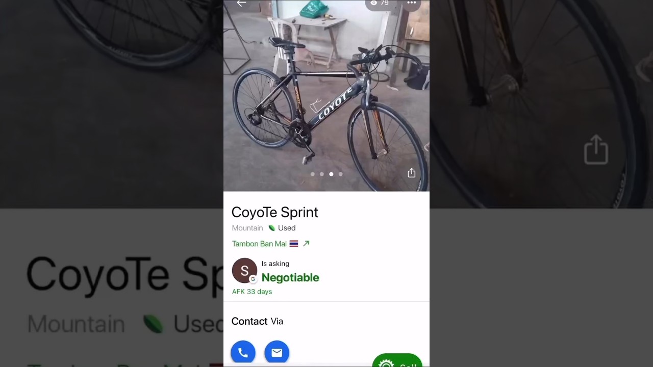 #CoyoTe Sprint road #bike for negotiable price on Sprocket in Tambon Ban Mai, #Thailand 🇹🇭