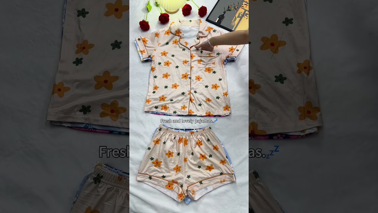 Cozy Printed Pajama Sets for Summer & Fall