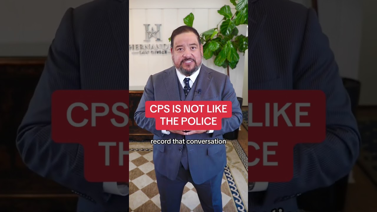 Cps is not like the police, they can take your kids! 😱 #texas #lawyer #viral #tx #cps #parents
