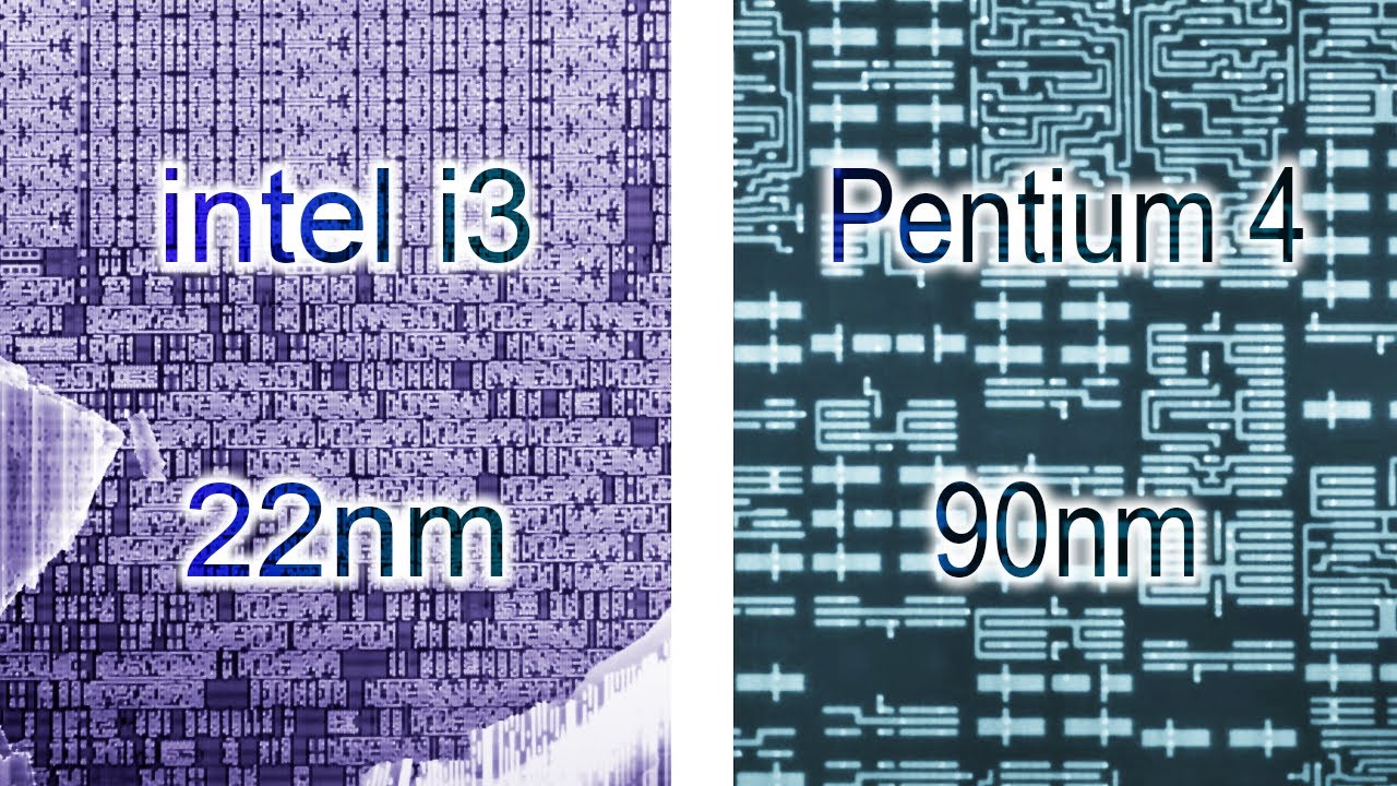 CPU: 22nm vs 90nm- what's the difference in electron microscope?