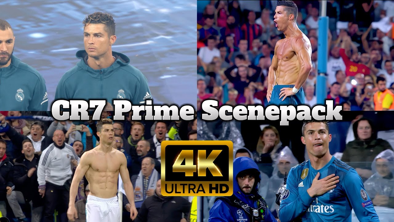 CR7 Prime Scenepack | CR7 Noodle Hair Scenepack | UHD 4K Clipzius